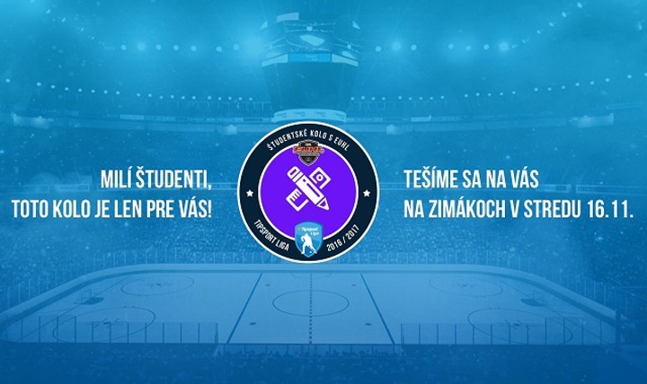 Študenti na zápas proti Zvolenu zdarma, pripravená je aj súťaž